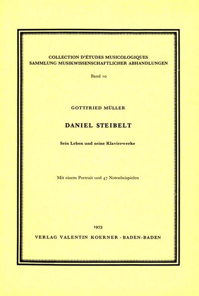 Daniel SteibeltSein Leben und seine Klavierwerke