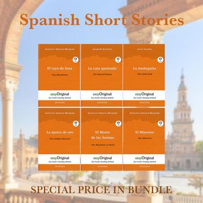 Spanish Short Stories (books + 6 audio-CDs) - Ilya Frank’s Reading Method