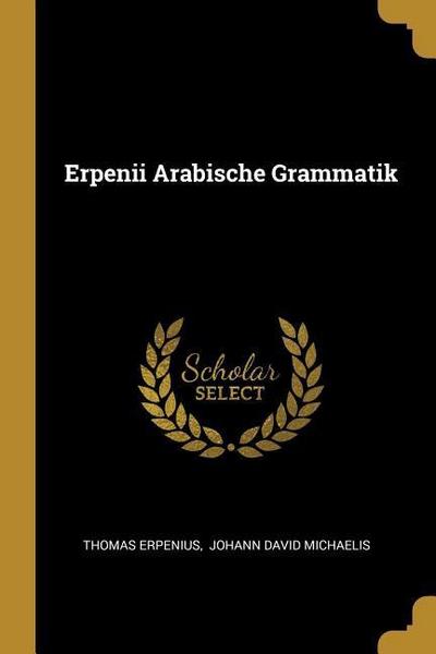 GER-ERPENII ARABISCHE GRAMMATI