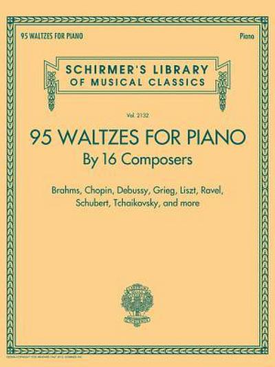 Hal Leonard Publishing Corporation: 95 Waltzes by 16 Compose