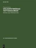 Vacaspatimisras Tattvakaumudi
