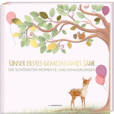 Babyalbum - Unser erstes gemeinsames Jahr (rosé)