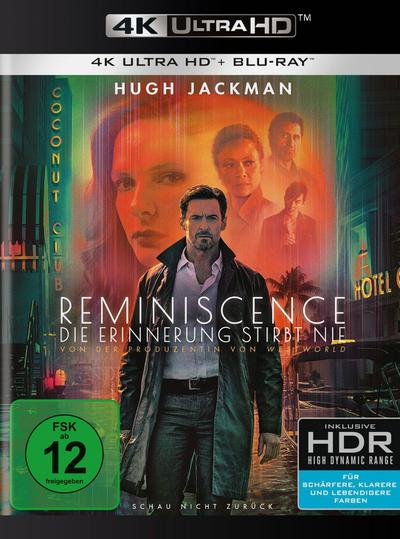 Reminiscence: Die Erinnerung stirbt nie 4K, 2 UHD Blu-ray (Replenishment)