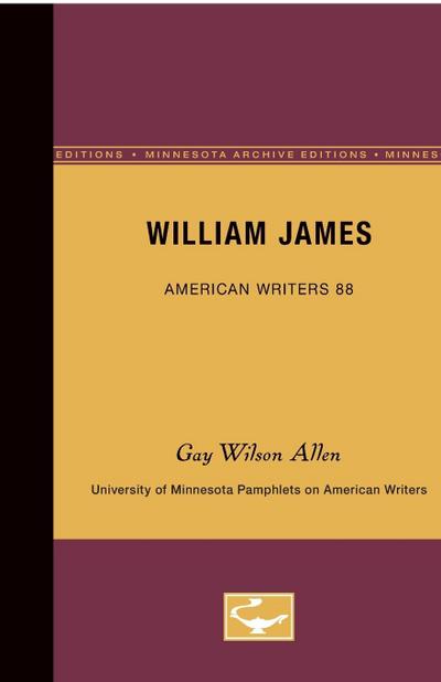 William James - American Writers 88