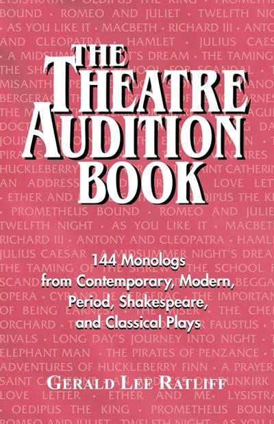 Theatre Audition Book