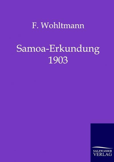 Samoa-Erkundung 1903