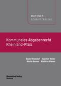 Kommunales Abgabenrecht Rheinland-Pfalz