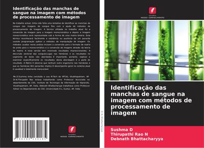 Identificação das manchas de sangue na imagem com métodos de processamento de imagem