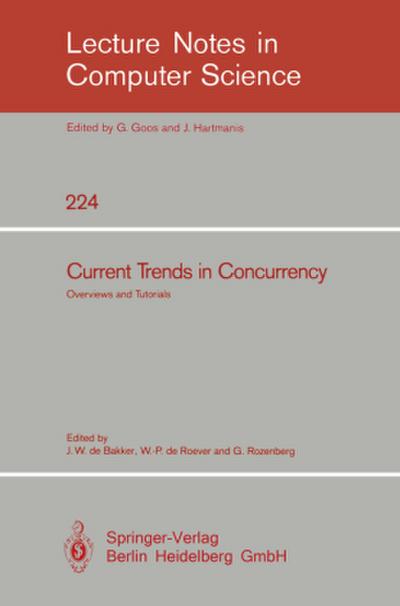 Current Trends in Concurrency