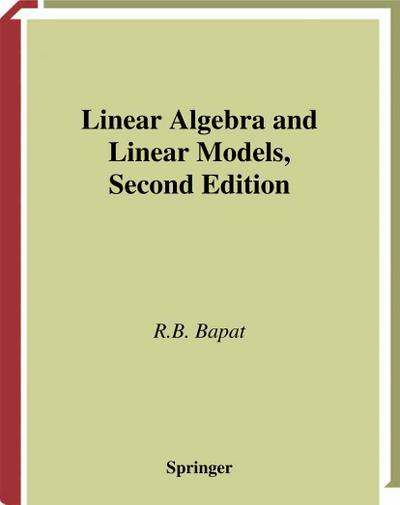 Linear Algebra and Linear Models