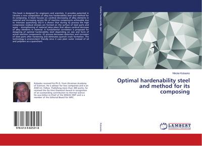 Optimal hardenability steel and method for its composing