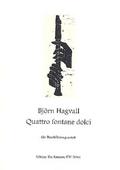 Quattro fontane dolcifür Blockflötenquartett