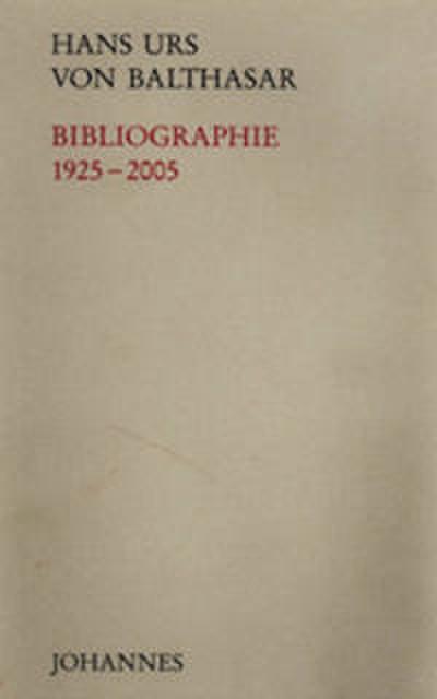 Bibliographie 1925-2005