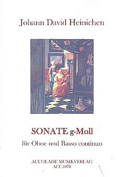 Sonate g-Mollfür Oboe und Bc