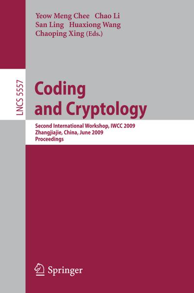 Coding and Cryptology