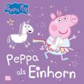 Peppa als Einhorn