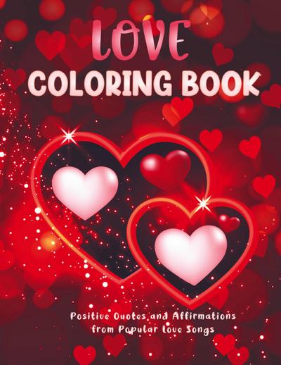 Love Coloring Book