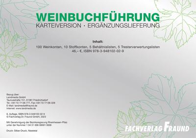 Weinbuchführung