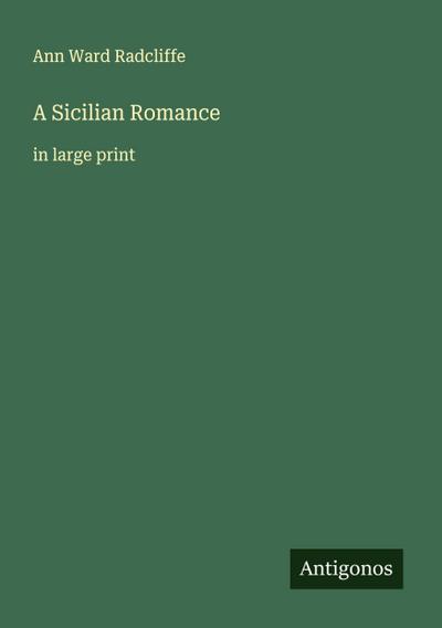 A Sicilian Romance
