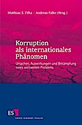Korruption als internationales Phänomen: Ursachen, Auswirkungen und Bekämpfung eines weltweiten Problems