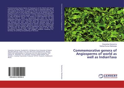 Commemorative genera of Angiosperms of world as well as IndianTaxa