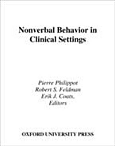 Nonverbal Behavior in Clinical Settings