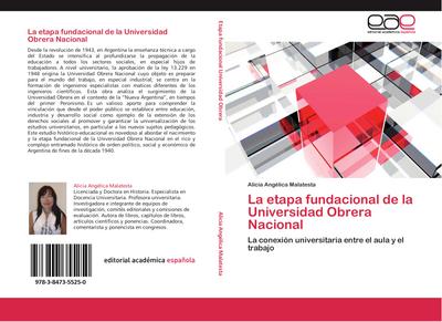 La etapa fundacional de la Universidad Obrera Nacional