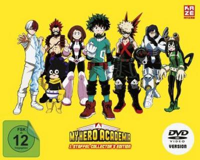 My Hero Academia - Staffel 1 Gesamtausg. (DVD)  Collectors Edition, 3Disc