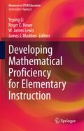 Developing Mathematical Proficiency for Elementary Instruction