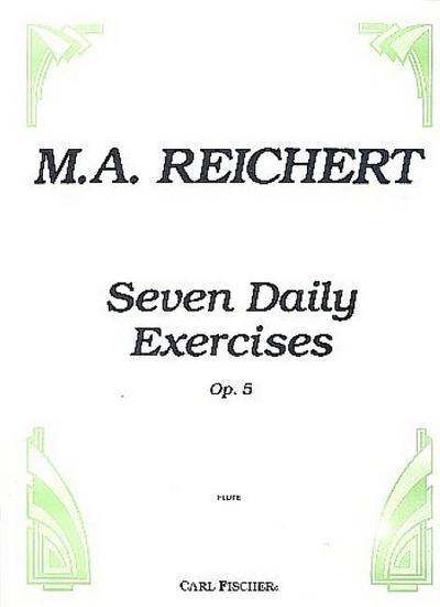 7 daily Exercises op.5 for flute