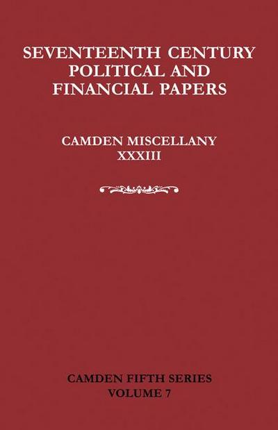 Seventeenth-Century Parliamentary and Financial Papers