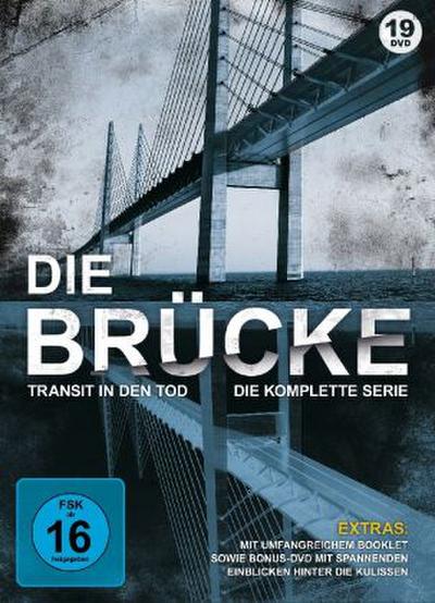 Die Brücke - Transit in den Tod - Die komplette Serie, 19 DVD