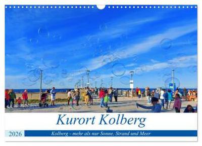 Kurort Kolberg (Wandkalender 2026 DIN A3 quer), CALVENDO Monatskalender