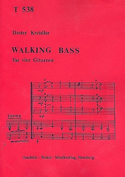 Walking Bassfür 4 Gitarren