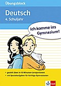 Übungsblock Deutsch 4. Schuljahr