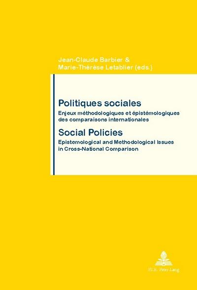 Politiques sociales / Social Policies