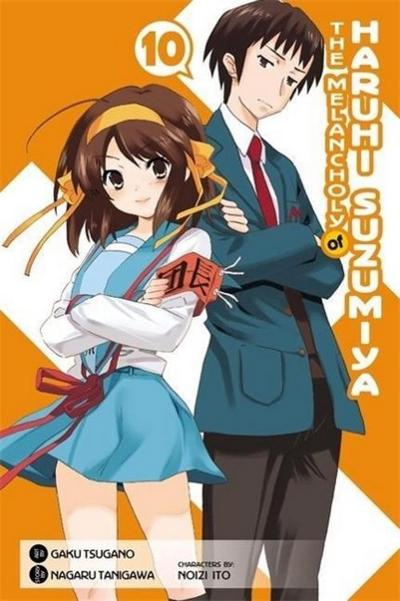 The Melancholy of Haruhi Suzumiya, (Manga). Vol.10