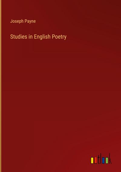 Studies in English Poetry