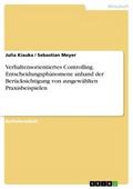 Verhaltensorientiertes Controlling. Entscheidungsp