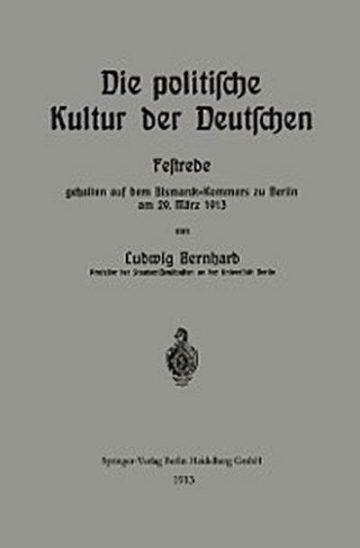 Die politische Kultur der Deutschen