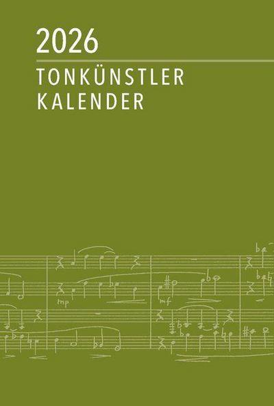 Tonkünstler-Kalender 2026