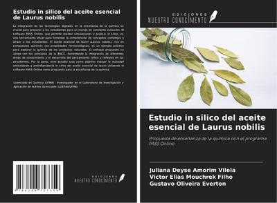 Estudio in silico del aceite esencial de Laurus nobilis