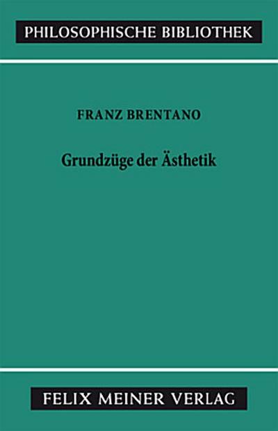 Grundzüge der Ästhetik