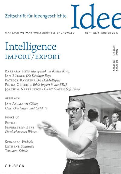 Zeitschrift für Ideengeschichte Intelligence Import/Export