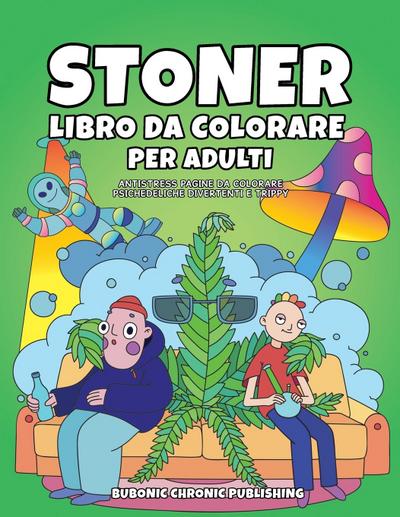 Stoner libro da colorare per adulti