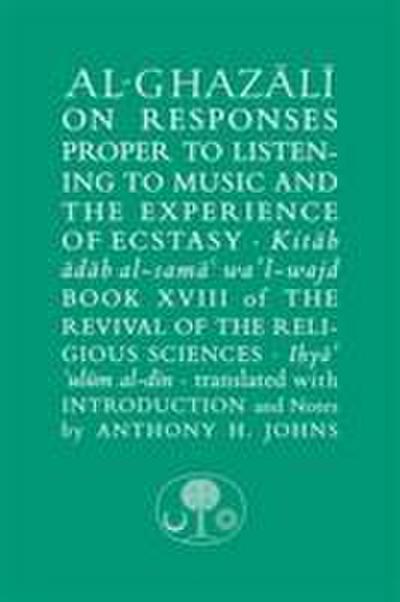 Al-Ghazali on Responses Proper to Listening to Music and the Experience of Ecstasy