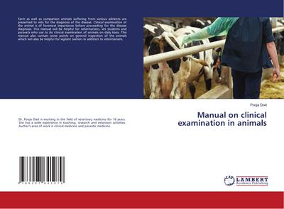 Manual on clinical examination in animals
