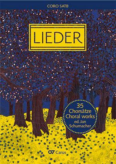 Lieder, Chorbuch