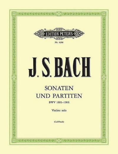 Sonaten und Partiten für Violine solo BWV 1001-1006