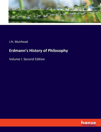 Erdmann’s History of Philosophy